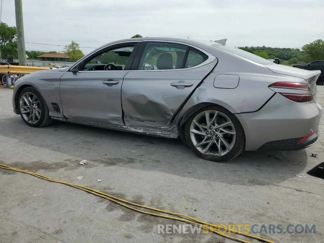 2 Photograph of a damaged car KMTG34TAXNU094262 GENESIS G70 BASE 2022