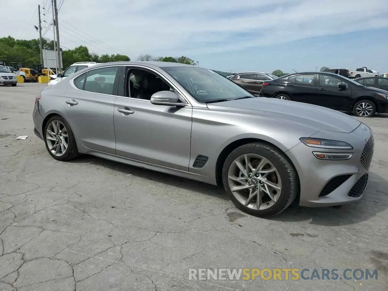 4 Photograph of a damaged car KMTG34TAXNU094262 GENESIS G70 BASE 2022