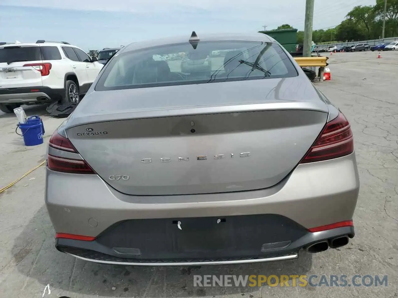 6 Photograph of a damaged car KMTG34TAXNU094262 GENESIS G70 BASE 2022