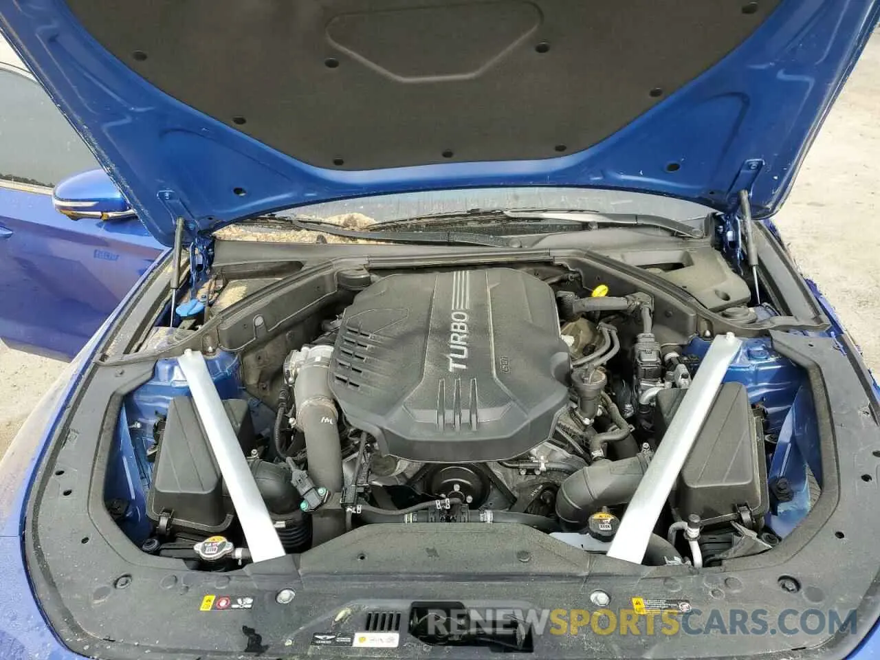 11 Photograph of a damaged car KMTG54TE1NU094180 GENESIS G70 BASE 2022