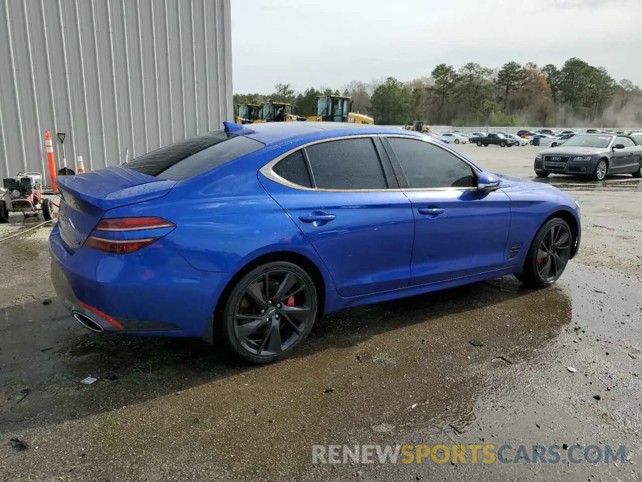 3 Photograph of a damaged car KMTG54TE1NU094180 GENESIS G70 BASE 2022
