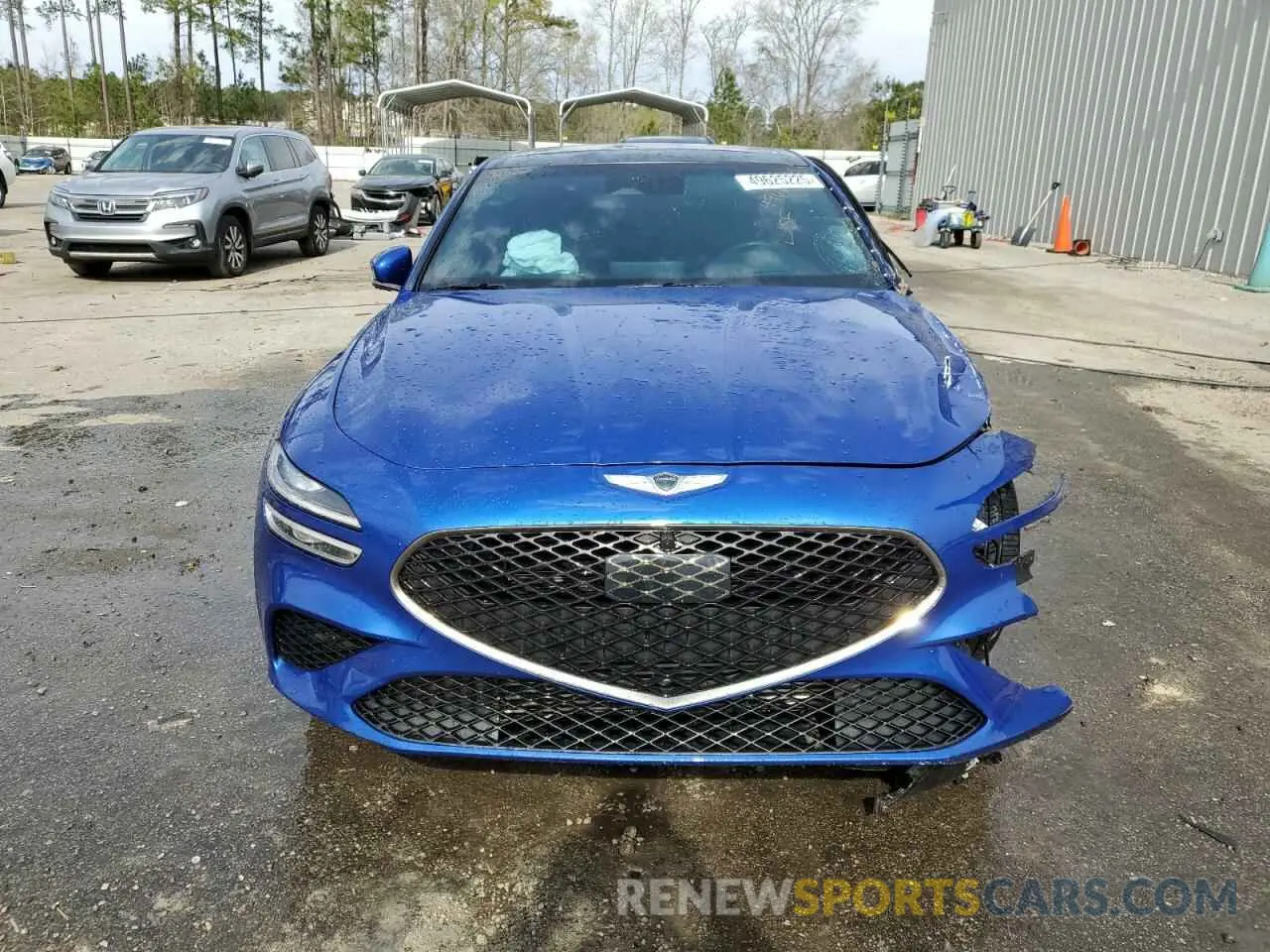 5 Photograph of a damaged car KMTG54TE1NU094180 GENESIS G70 BASE 2022