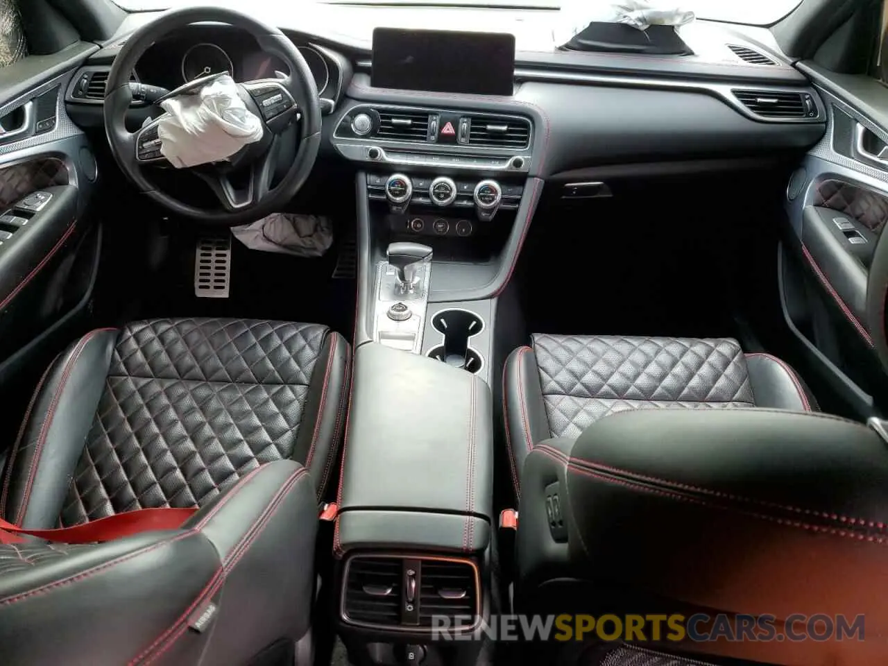 8 Photograph of a damaged car KMTG54TE1NU094180 GENESIS G70 BASE 2022