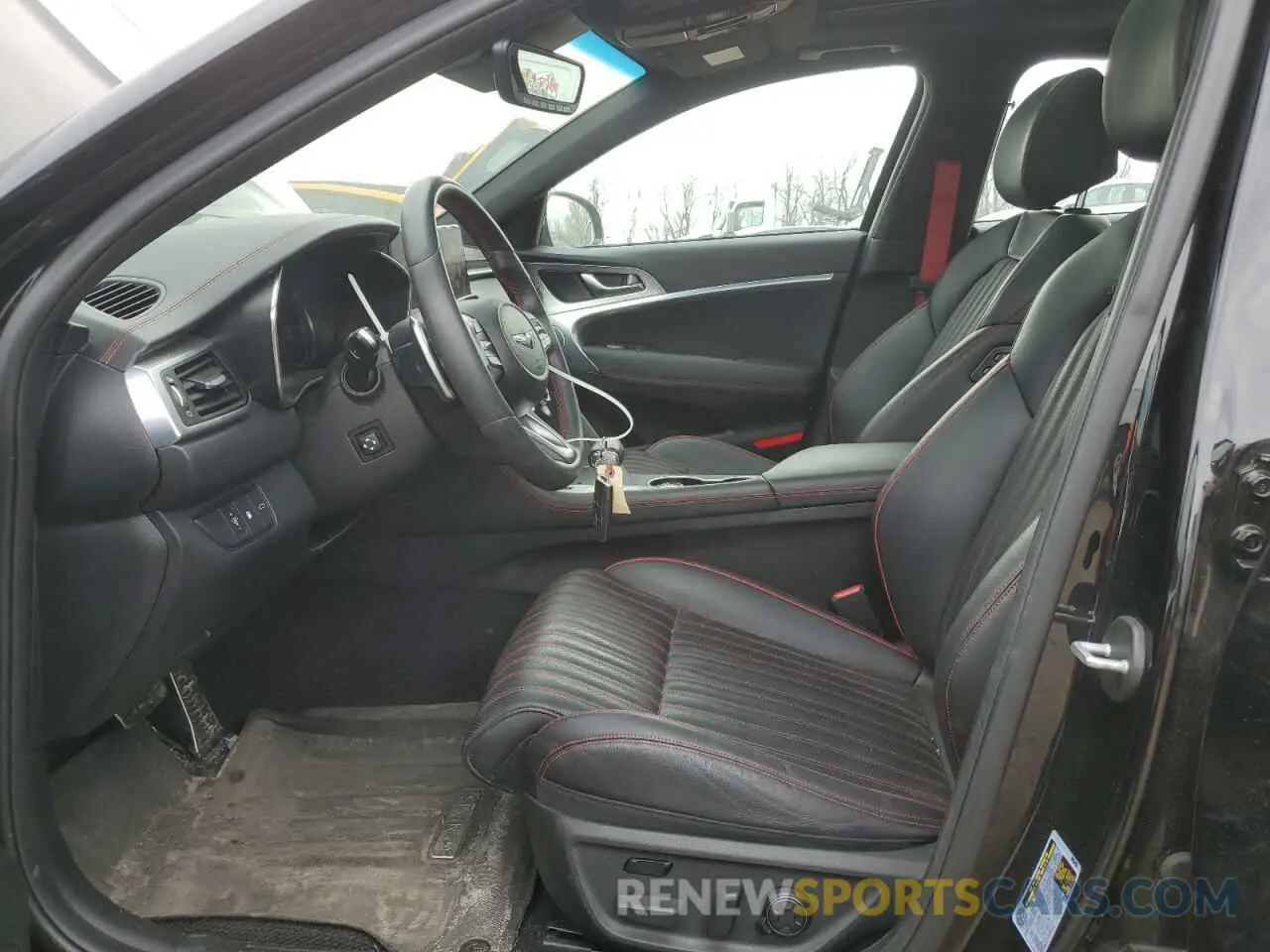 7 Photograph of a damaged car KMTG54TE2NU081955 GENESIS G70 BASE 2022