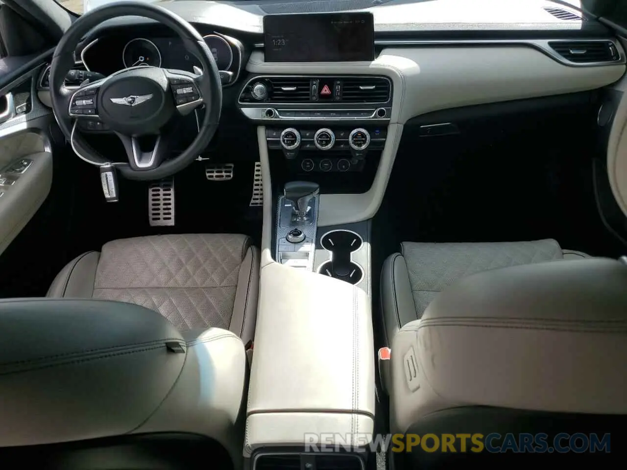 8 Photograph of a damaged car KMTG54TE4NU097753 GENESIS G70 BASE 2022