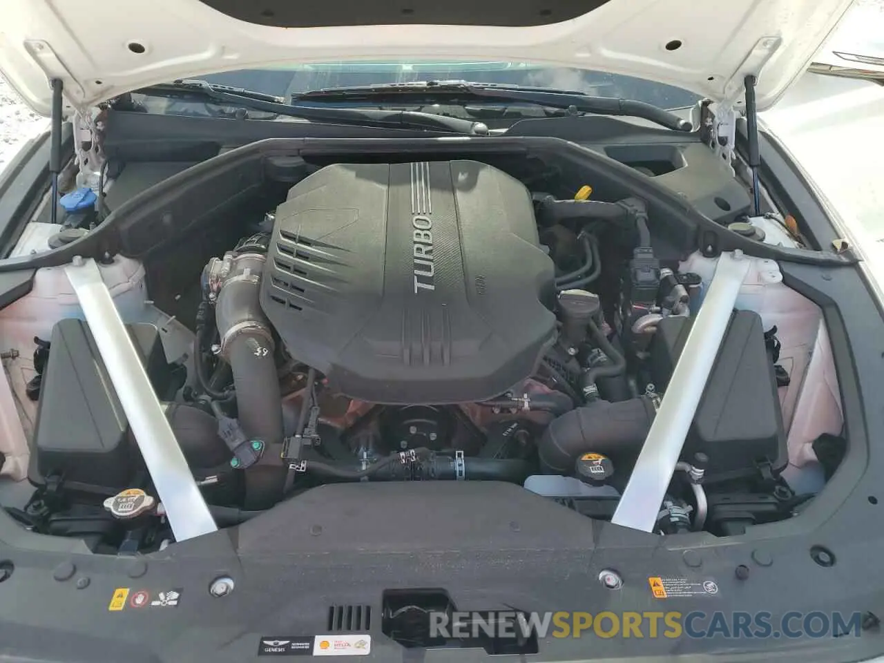 11 Photograph of a damaged car KMTG54TE5NU094117 GENESIS G70 BASE 2022