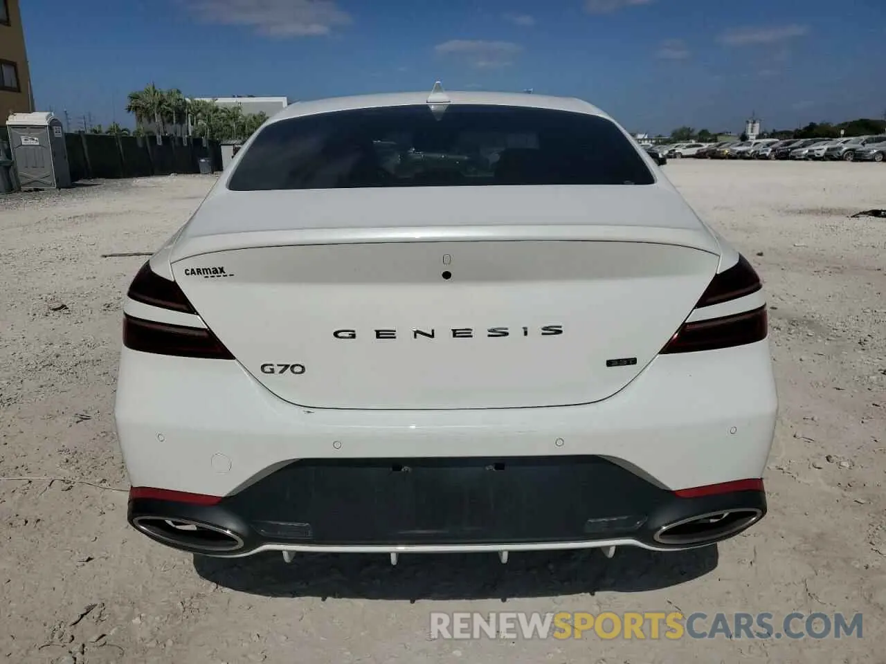 6 Photograph of a damaged car KMTG54TE5NU094117 GENESIS G70 BASE 2022