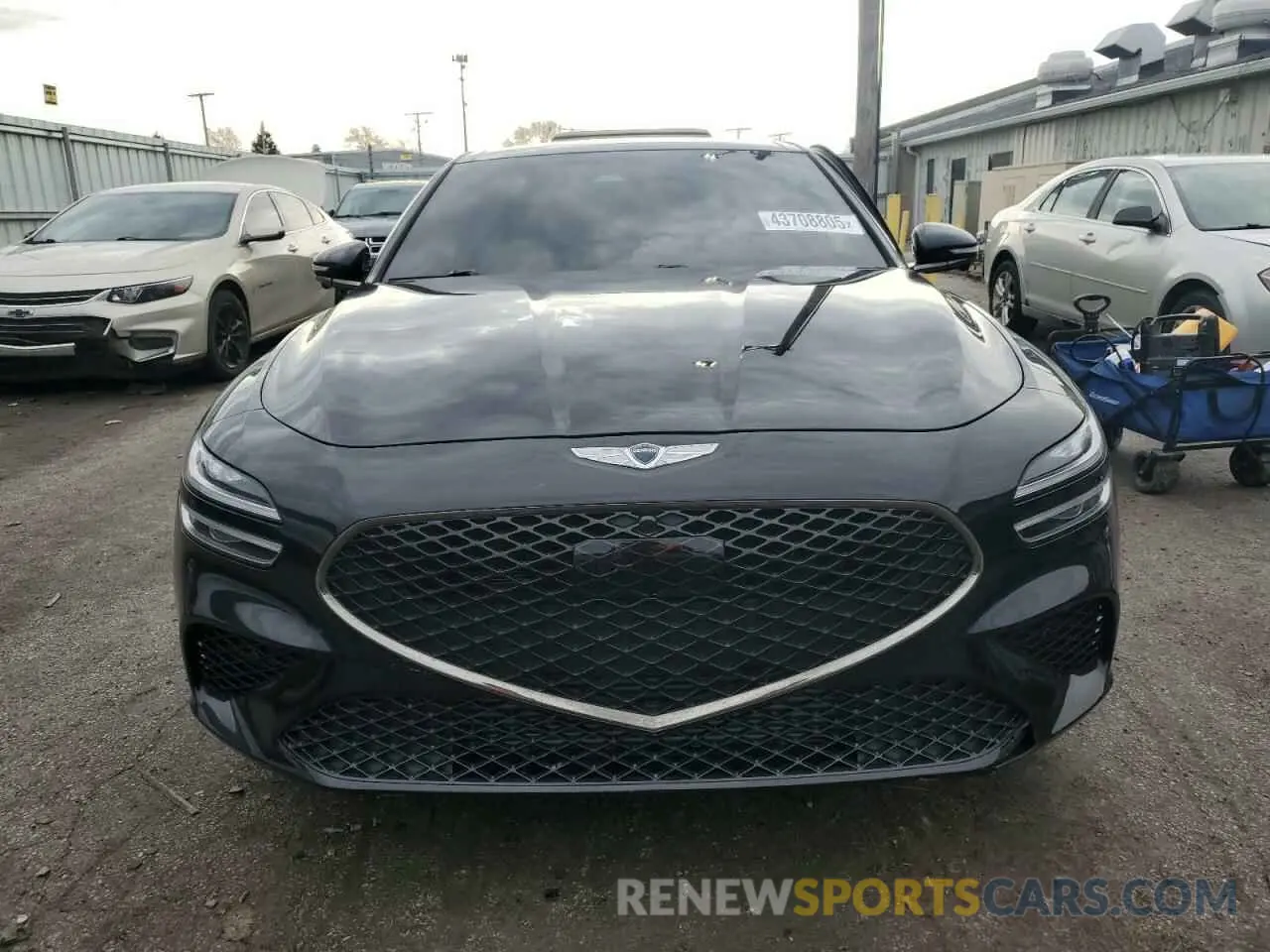 5 Photograph of a damaged car KMTG54TE5NU102507 GENESIS G70 BASE 2022