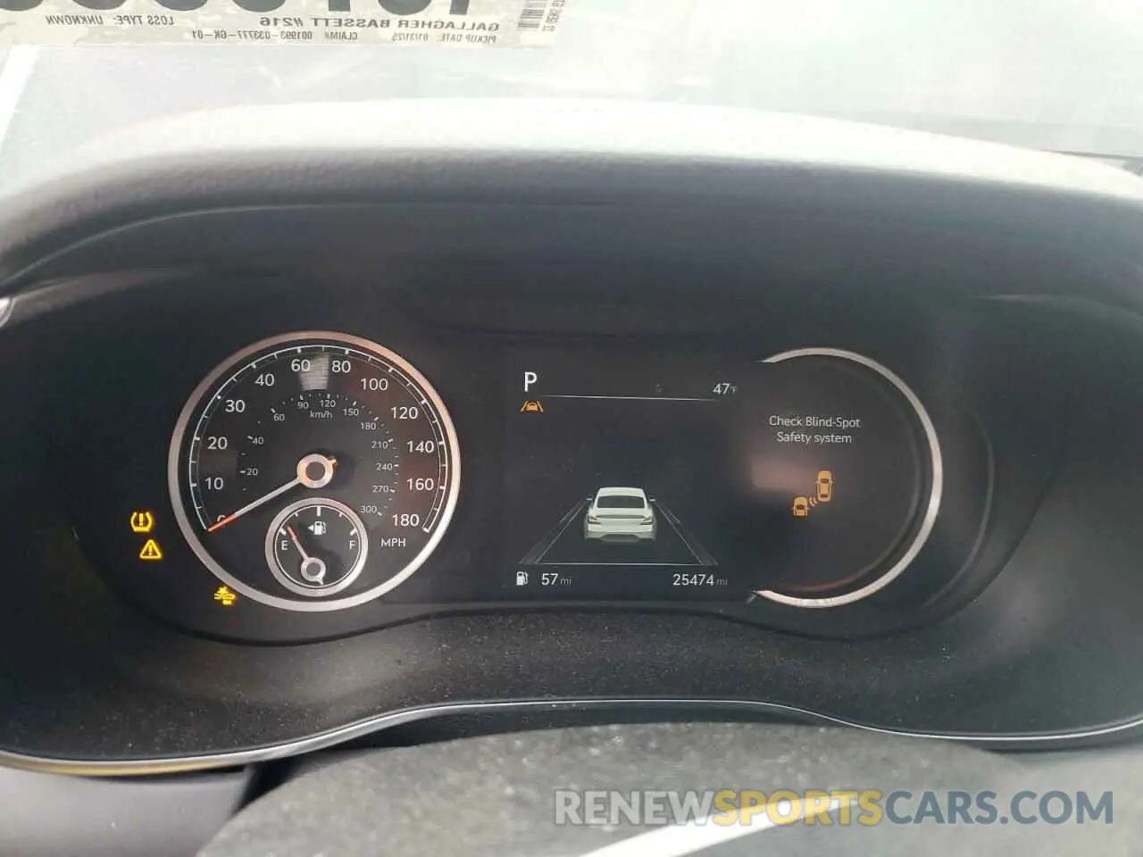 9 Photograph of a damaged car KMTG54TE5NU102507 GENESIS G70 BASE 2022