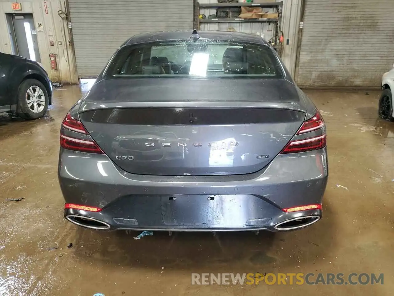 6 Photograph of a damaged car KMTG54TE7NU084124 GENESIS G70 BASE 2022
