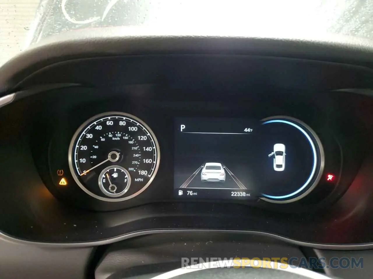 9 Photograph of a damaged car KMTG54TE7NU084124 GENESIS G70 BASE 2022