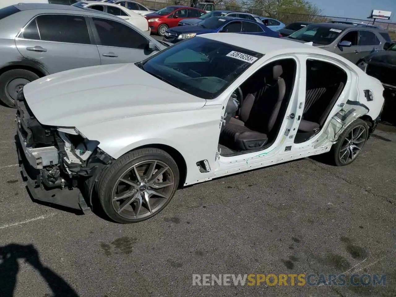 1 Photograph of a damaged car KMTG54TE7NU088173 GENESIS G70 BASE 2022