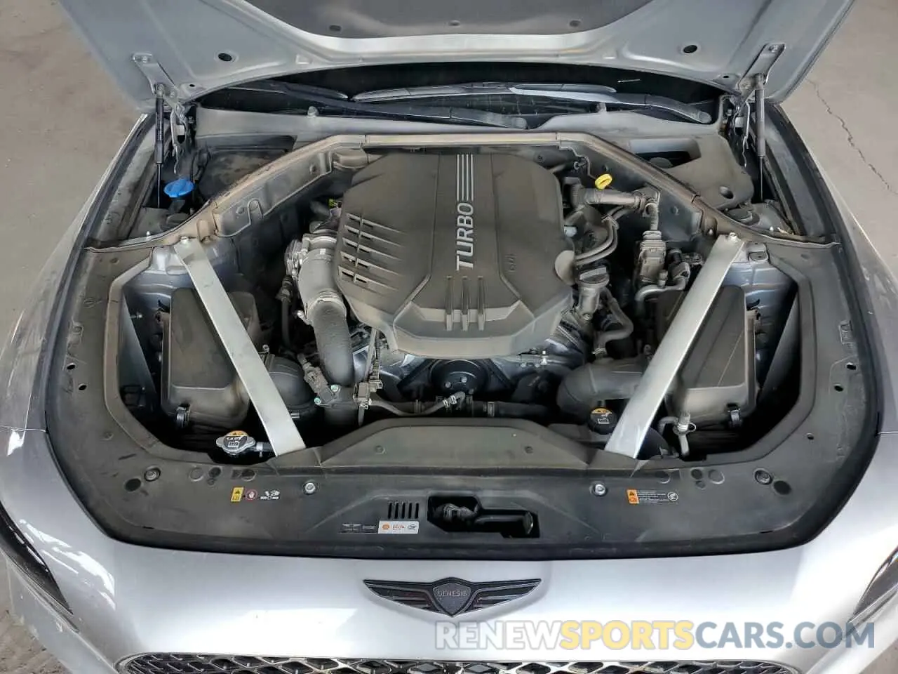 11 Photograph of a damaged car KMTG54TE8NU090398 GENESIS G70 BASE 2022