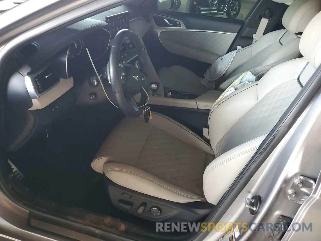 7 Photograph of a damaged car KMTG54TE8NU090398 GENESIS G70 BASE 2022