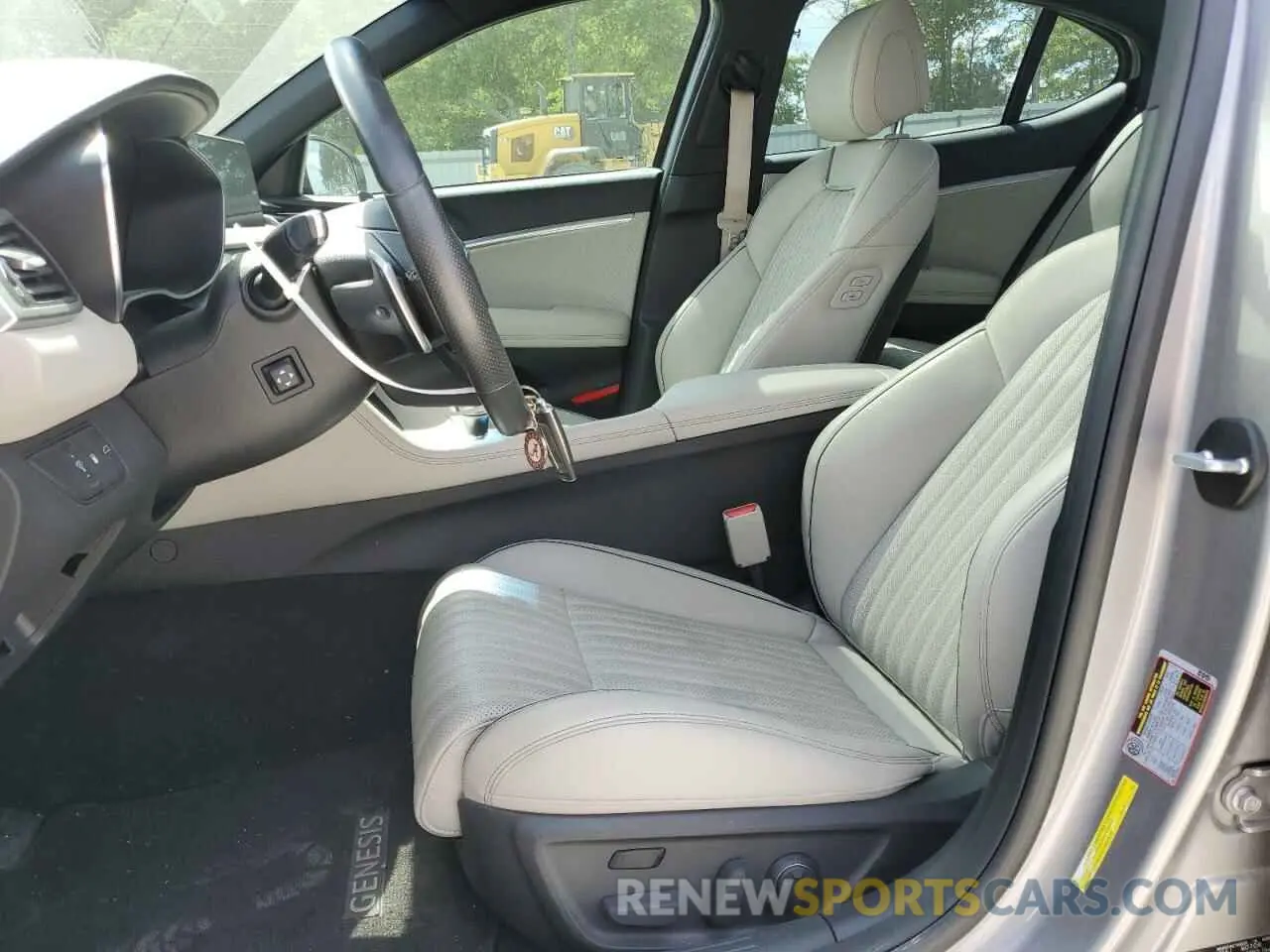 7 Photograph of a damaged car KMTG54TEXNU081802 GENESIS G70 BASE 2022