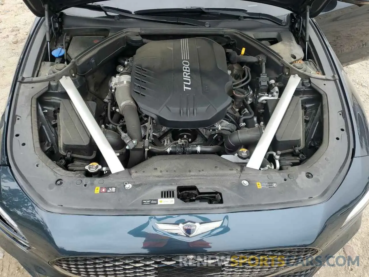 11 Photograph of a damaged car KMTG54TEXNU083193 GENESIS G70 BASE 2022