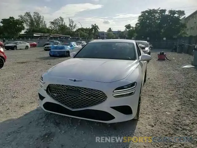 11 Photograph of a damaged car KMTG34TA0PU134125 GENESIS G70 BASE 2023
