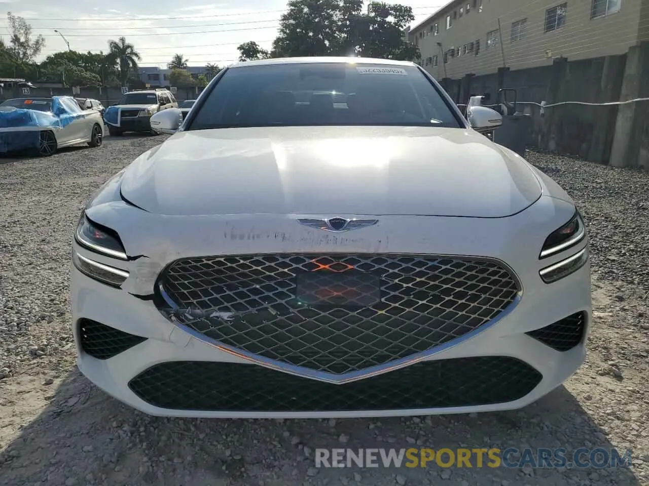5 Photograph of a damaged car KMTG34TA0PU134125 GENESIS G70 BASE 2023