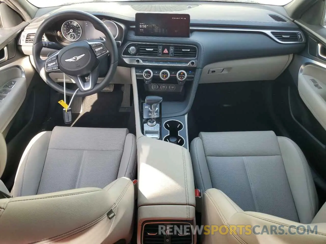 8 Photograph of a damaged car KMTG34TA0PU134125 GENESIS G70 BASE 2023