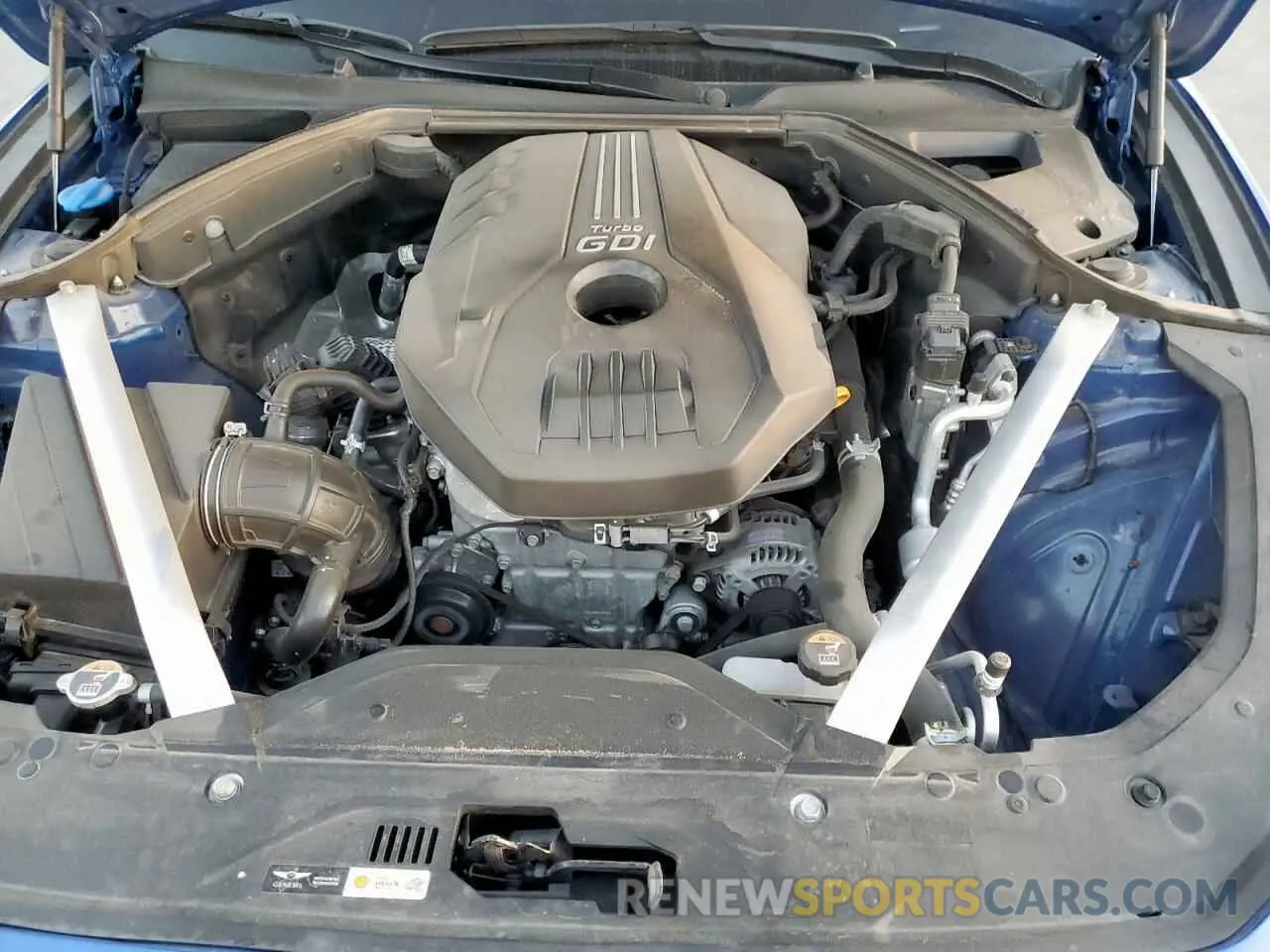 11 Photograph of a damaged car KMTG34TA2PU107492 GENESIS G70 BASE 2023