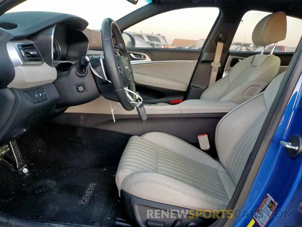 7 Photograph of a damaged car KMTG34TA2PU107492 GENESIS G70 BASE 2023