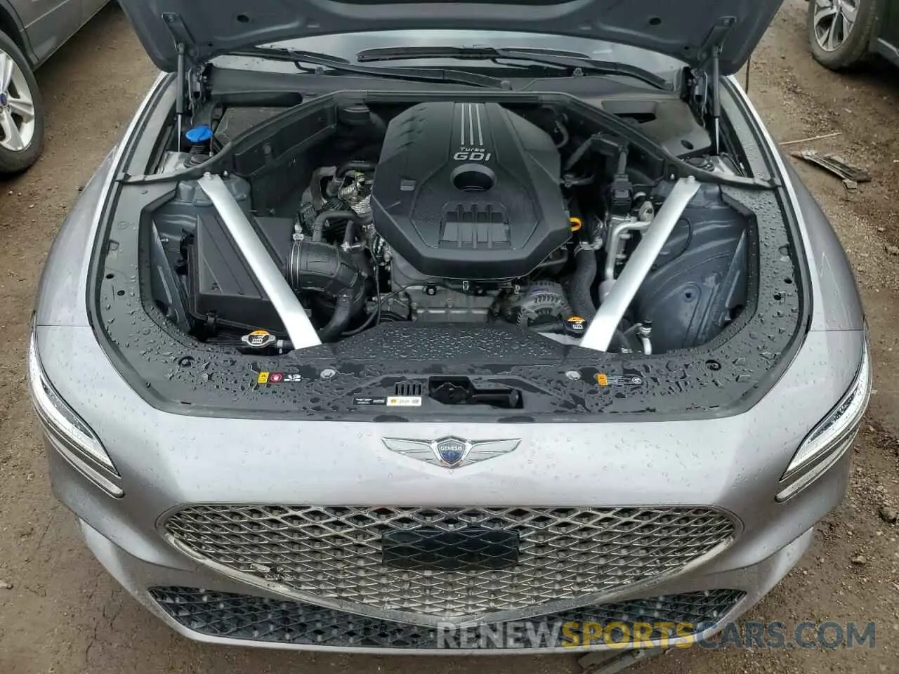 11 Photograph of a damaged car KMTG34TA2PU122834 GENESIS G70 BASE 2023