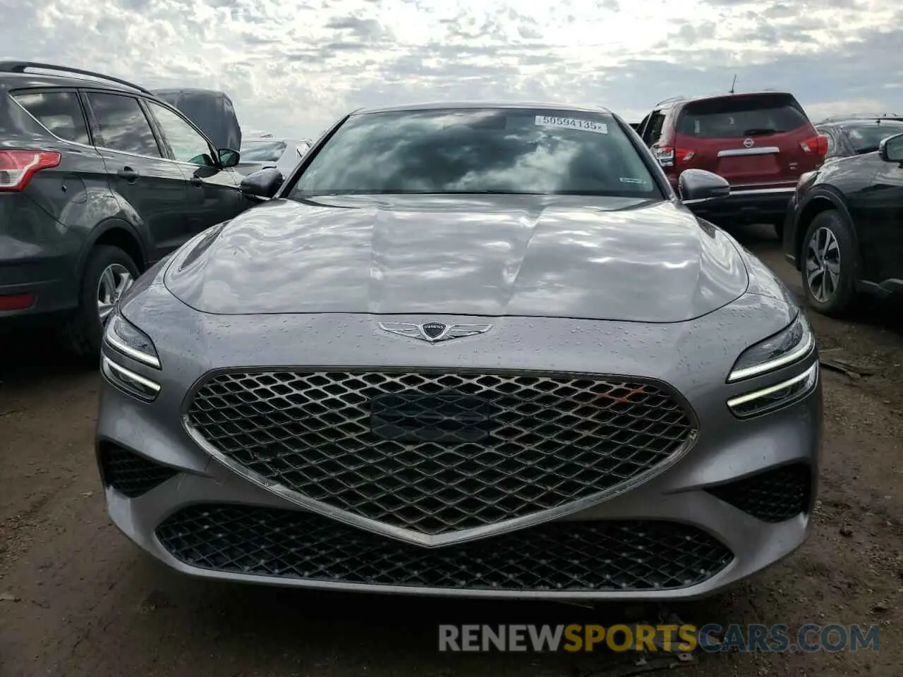 5 Photograph of a damaged car KMTG34TA2PU122834 GENESIS G70 BASE 2023