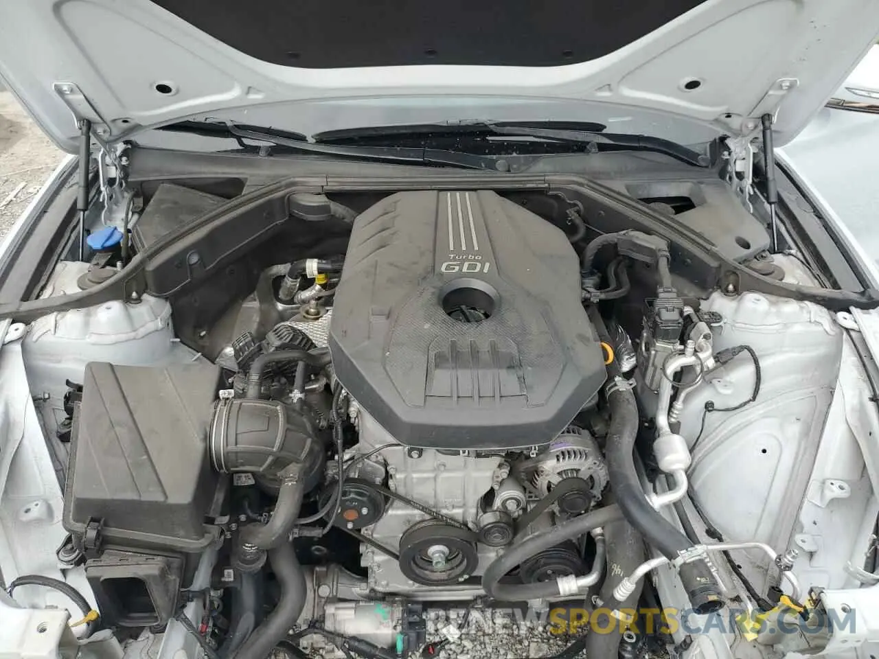 11 Photograph of a damaged car KMTG34TA3PU114905 GENESIS G70 BASE 2023