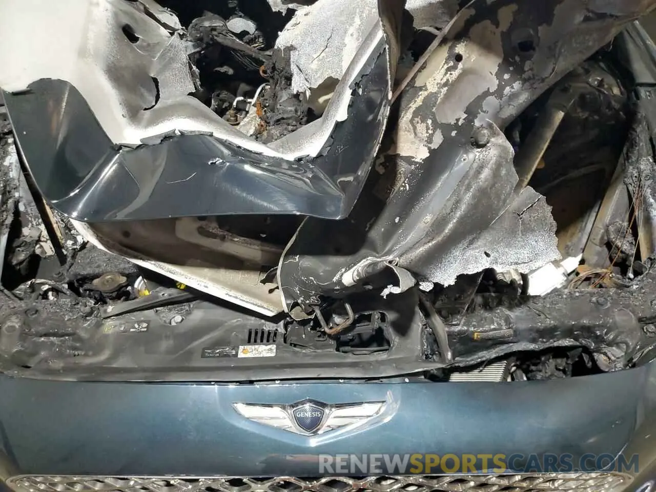 11 Photograph of a damaged car KMTG34TA3PU125824 GENESIS G70 BASE 2023