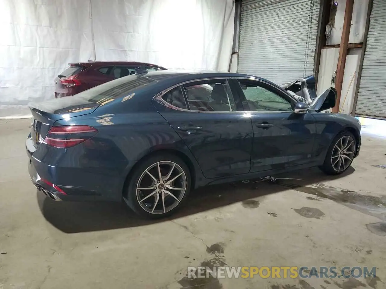 3 Photograph of a damaged car KMTG34TA3PU125824 GENESIS G70 BASE 2023