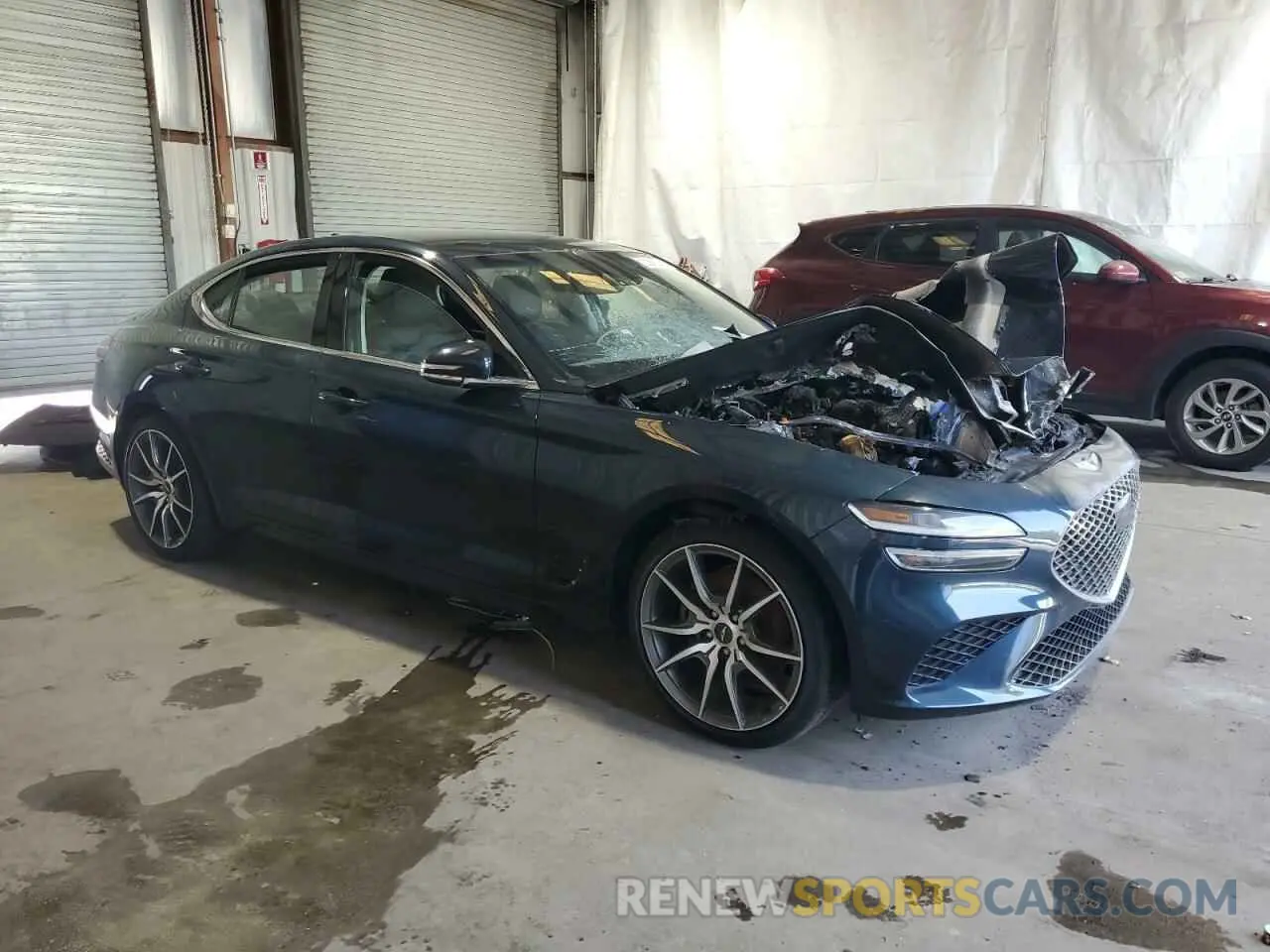 4 Photograph of a damaged car KMTG34TA3PU125824 GENESIS G70 BASE 2023