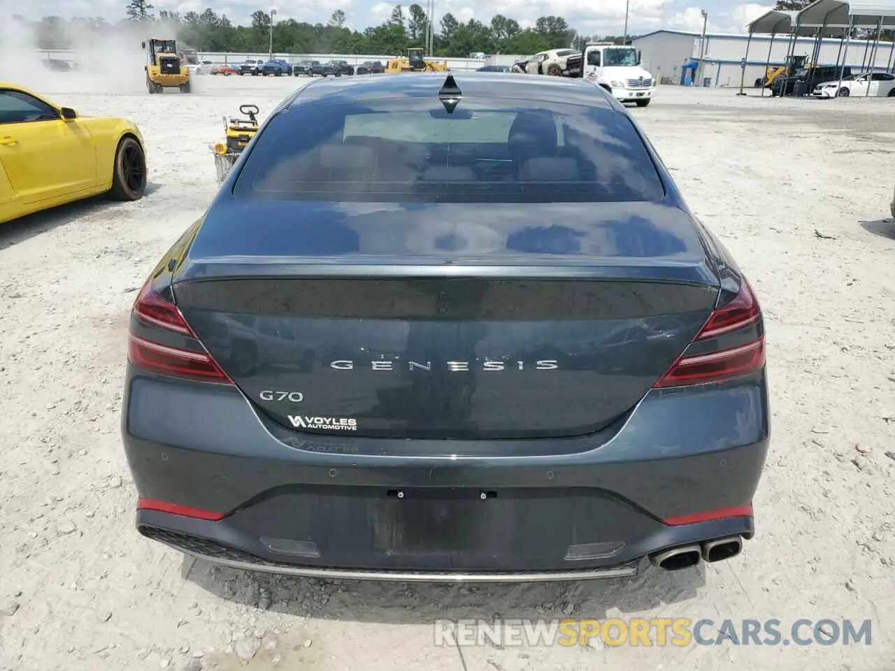 6 Photograph of a damaged car KMTG34TA4PU120566 GENESIS G70 BASE 2023