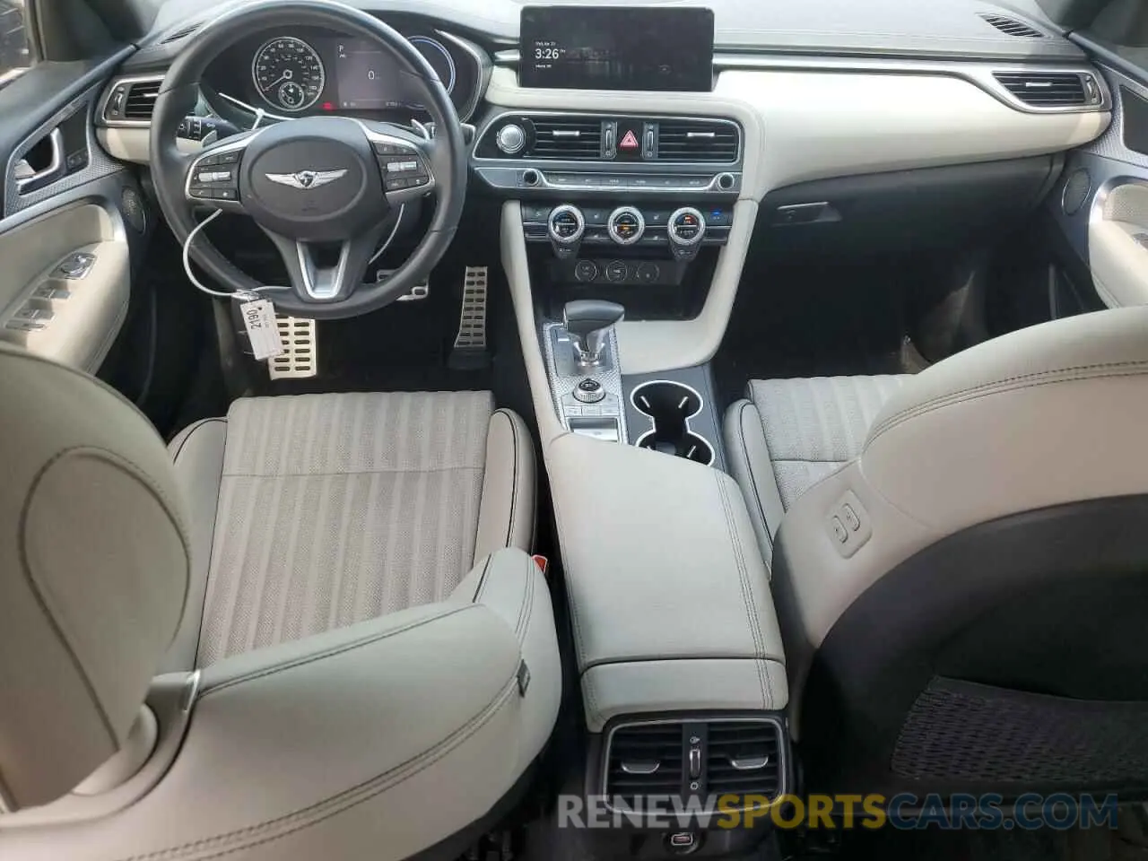 8 Photograph of a damaged car KMTG34TA4PU120566 GENESIS G70 BASE 2023