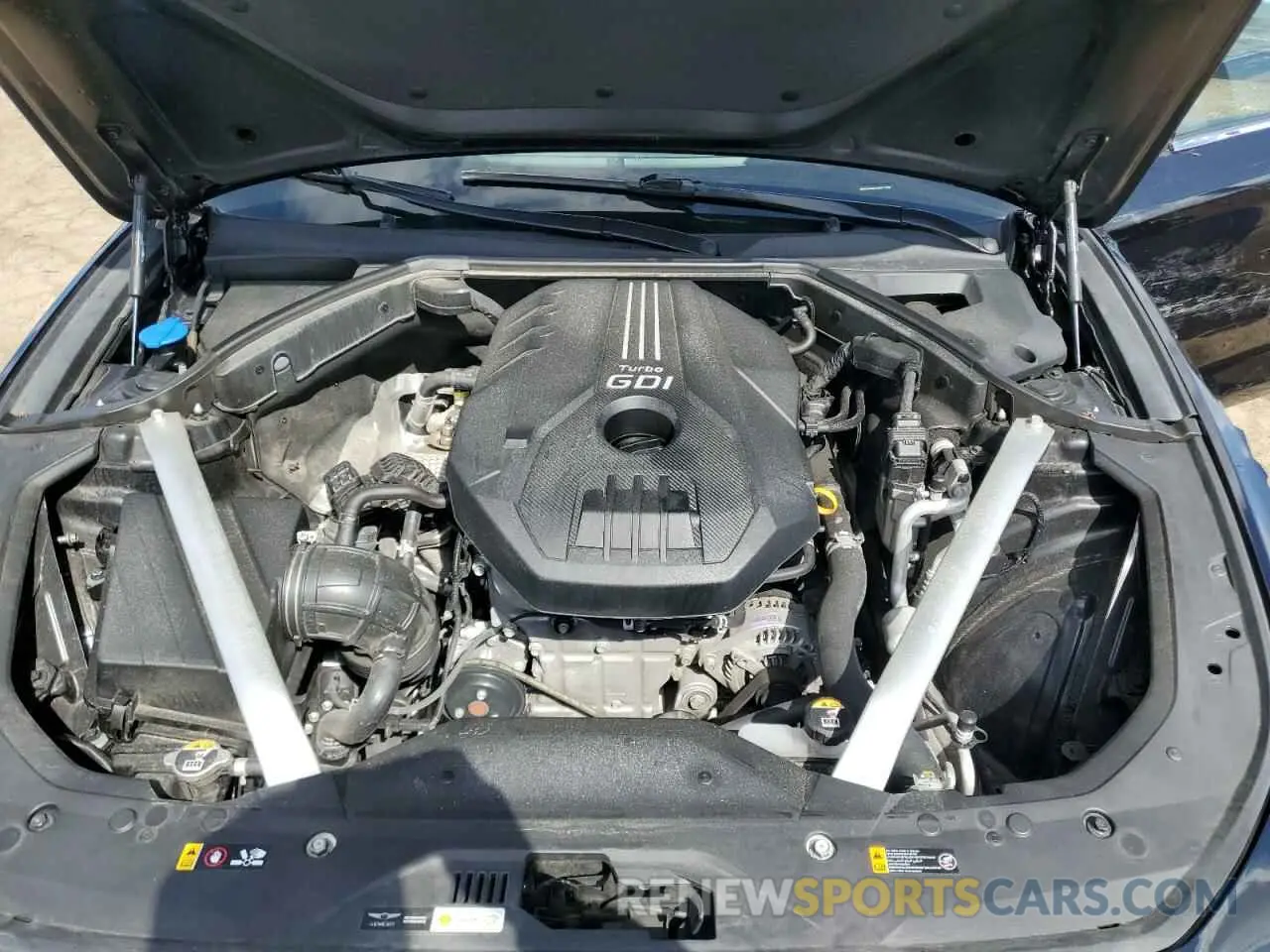 11 Photograph of a damaged car KMTG34TA4PU121426 GENESIS G70 BASE 2023
