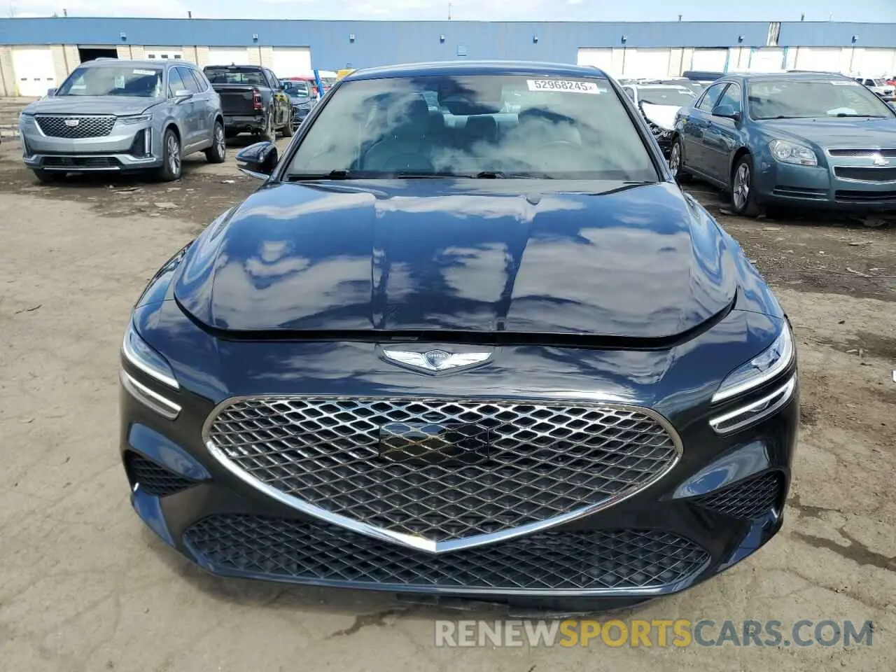 5 Photograph of a damaged car KMTG34TA4PU121426 GENESIS G70 BASE 2023