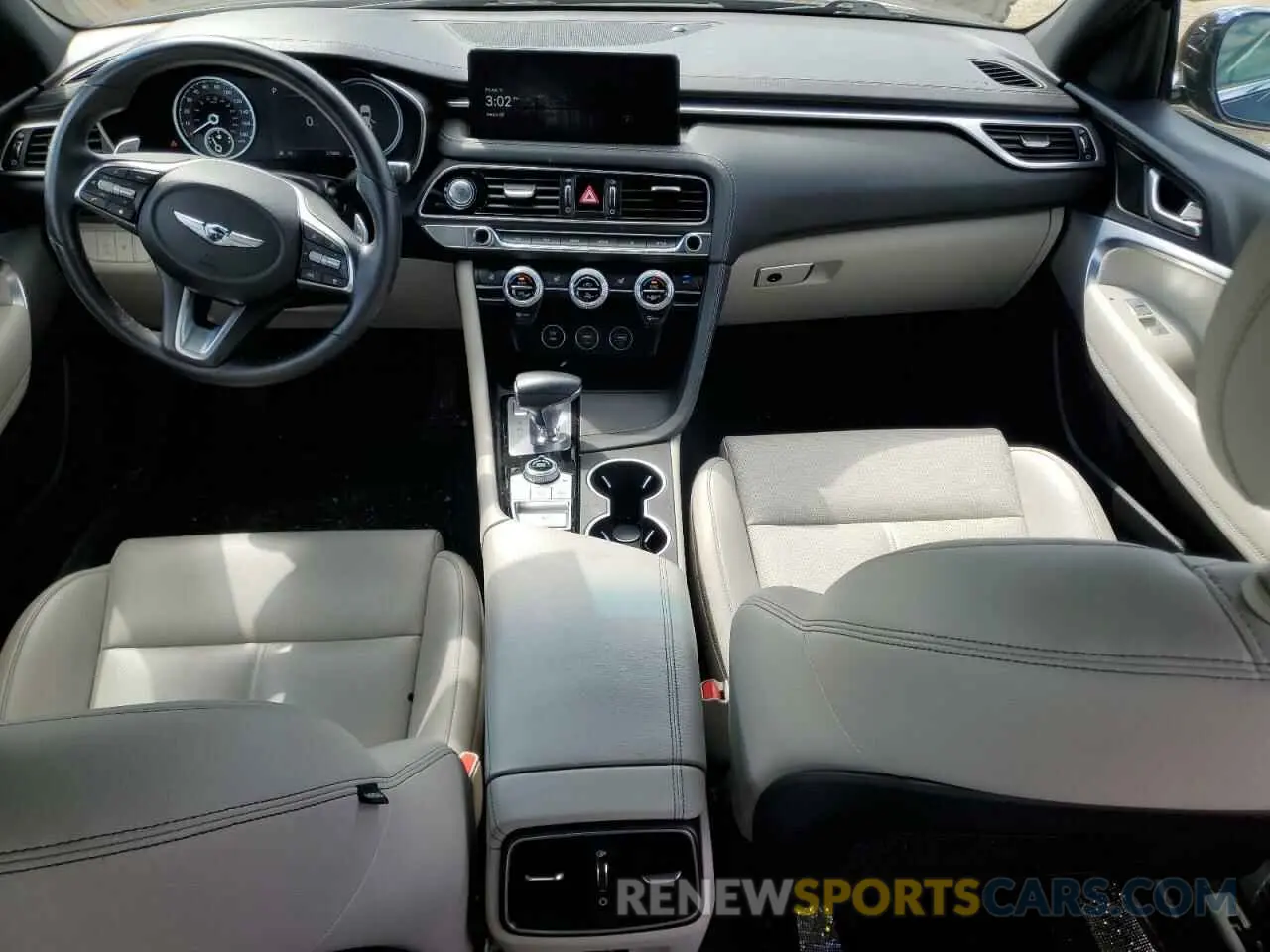8 Photograph of a damaged car KMTG34TA4PU121426 GENESIS G70 BASE 2023
