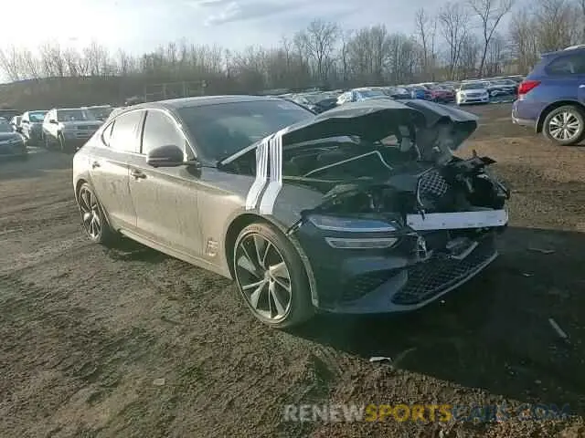 11 Photograph of a damaged car KMTG34TA6PU112825 GENESIS G70 BASE 2023