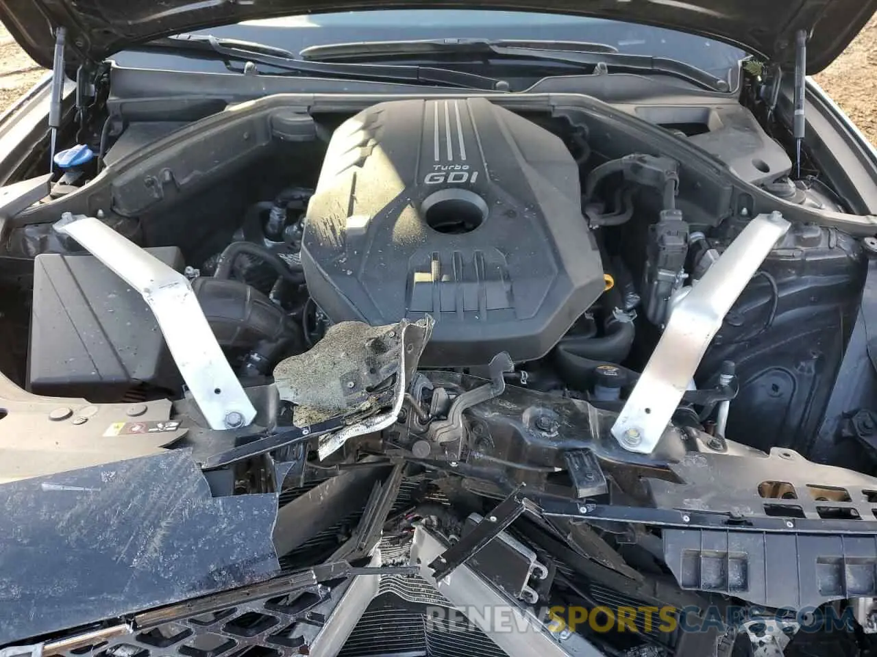 12 Photograph of a damaged car KMTG34TA6PU112825 GENESIS G70 BASE 2023