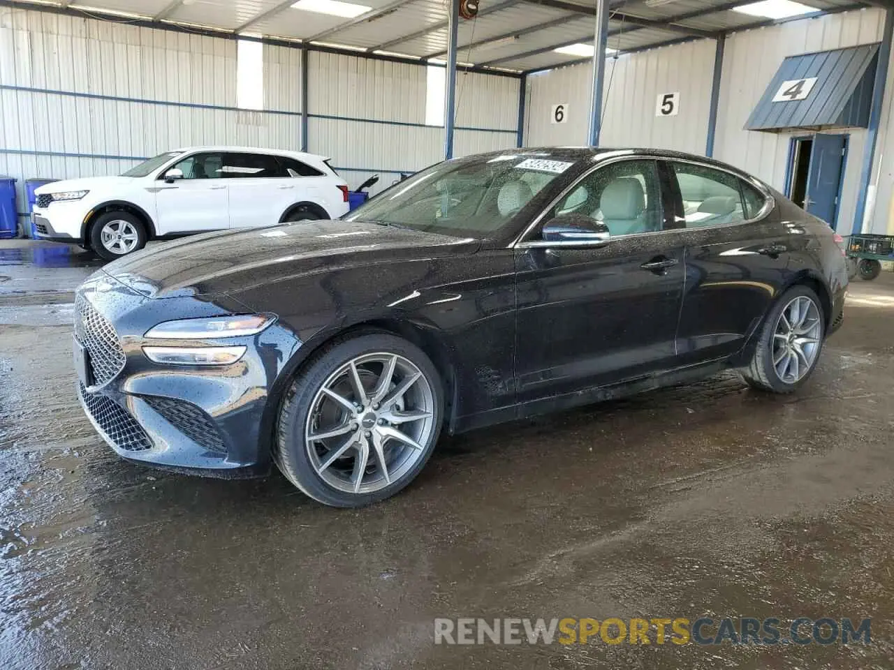1 Photograph of a damaged car KMTG34TA6PU129124 GENESIS G70 BASE 2023