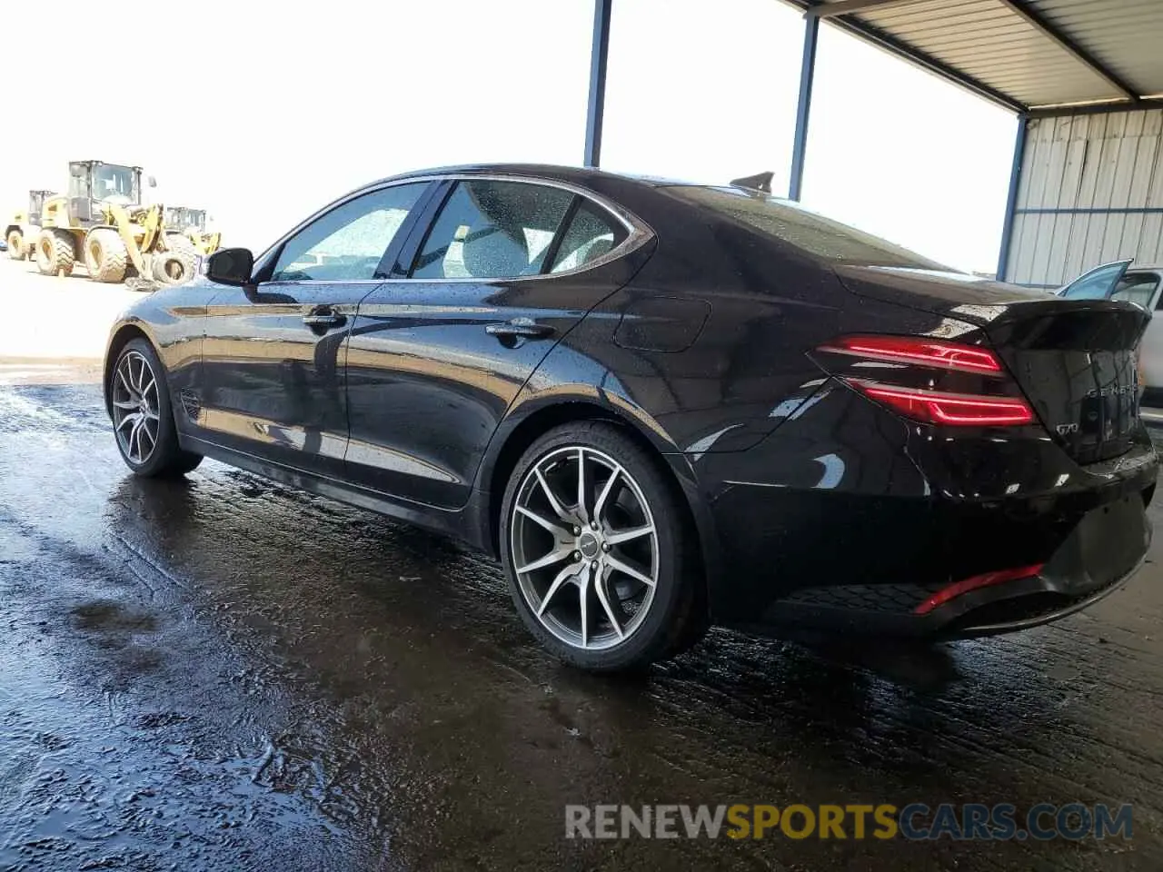 2 Photograph of a damaged car KMTG34TA6PU129124 GENESIS G70 BASE 2023