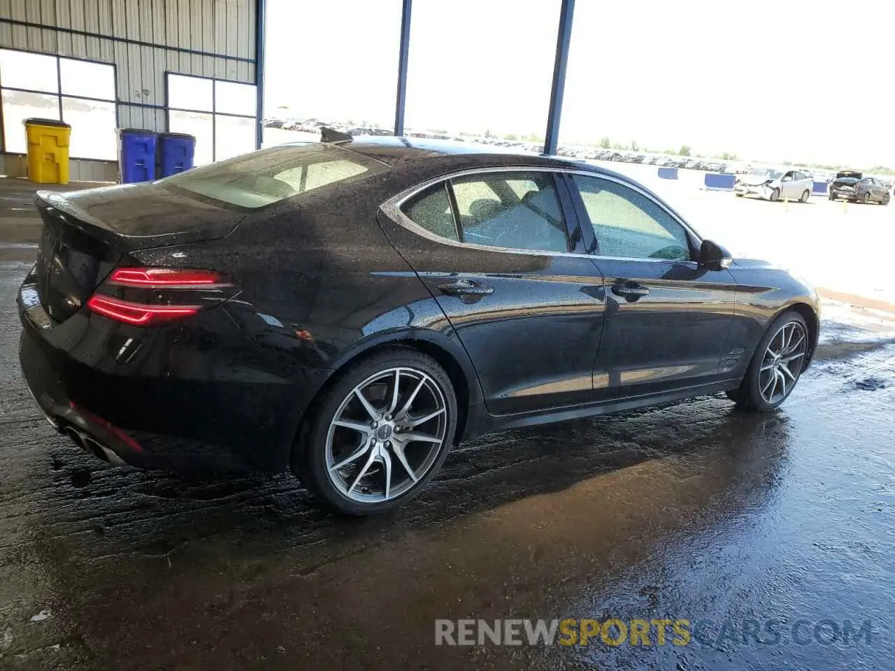 3 Photograph of a damaged car KMTG34TA6PU129124 GENESIS G70 BASE 2023