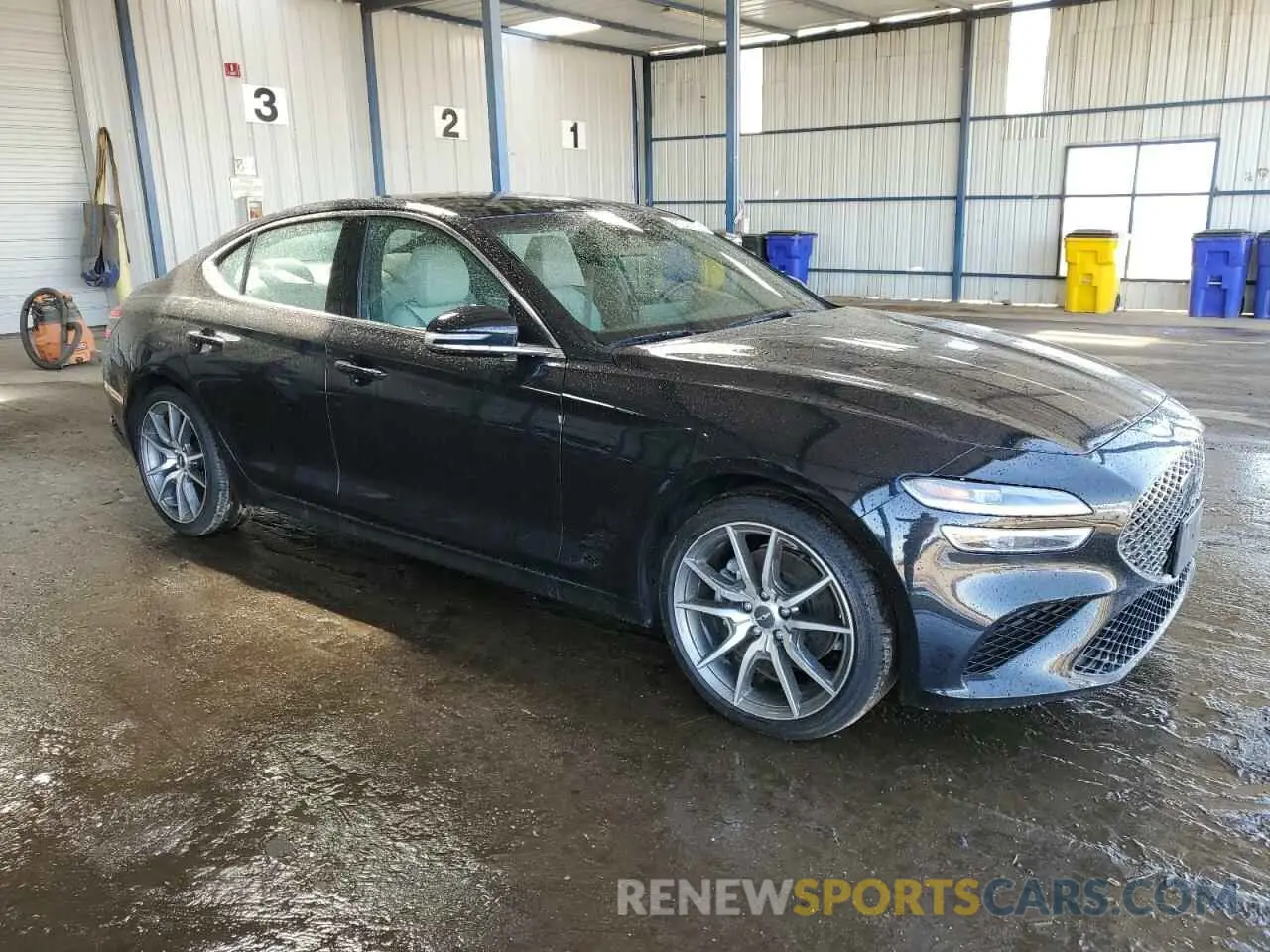 4 Photograph of a damaged car KMTG34TA6PU129124 GENESIS G70 BASE 2023