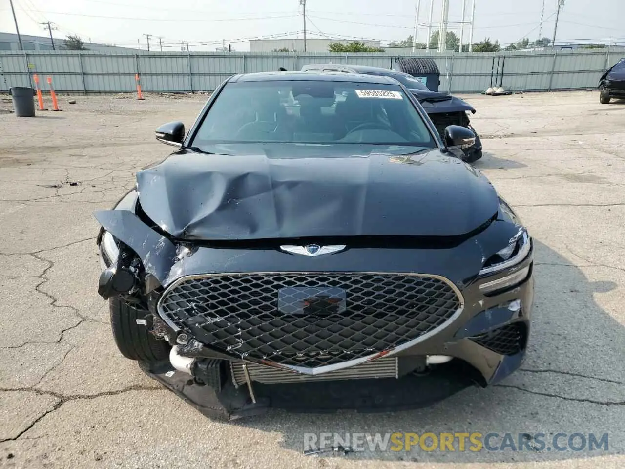 5 Photograph of a damaged car KMTG34TA7PU116043 GENESIS G70 BASE 2023