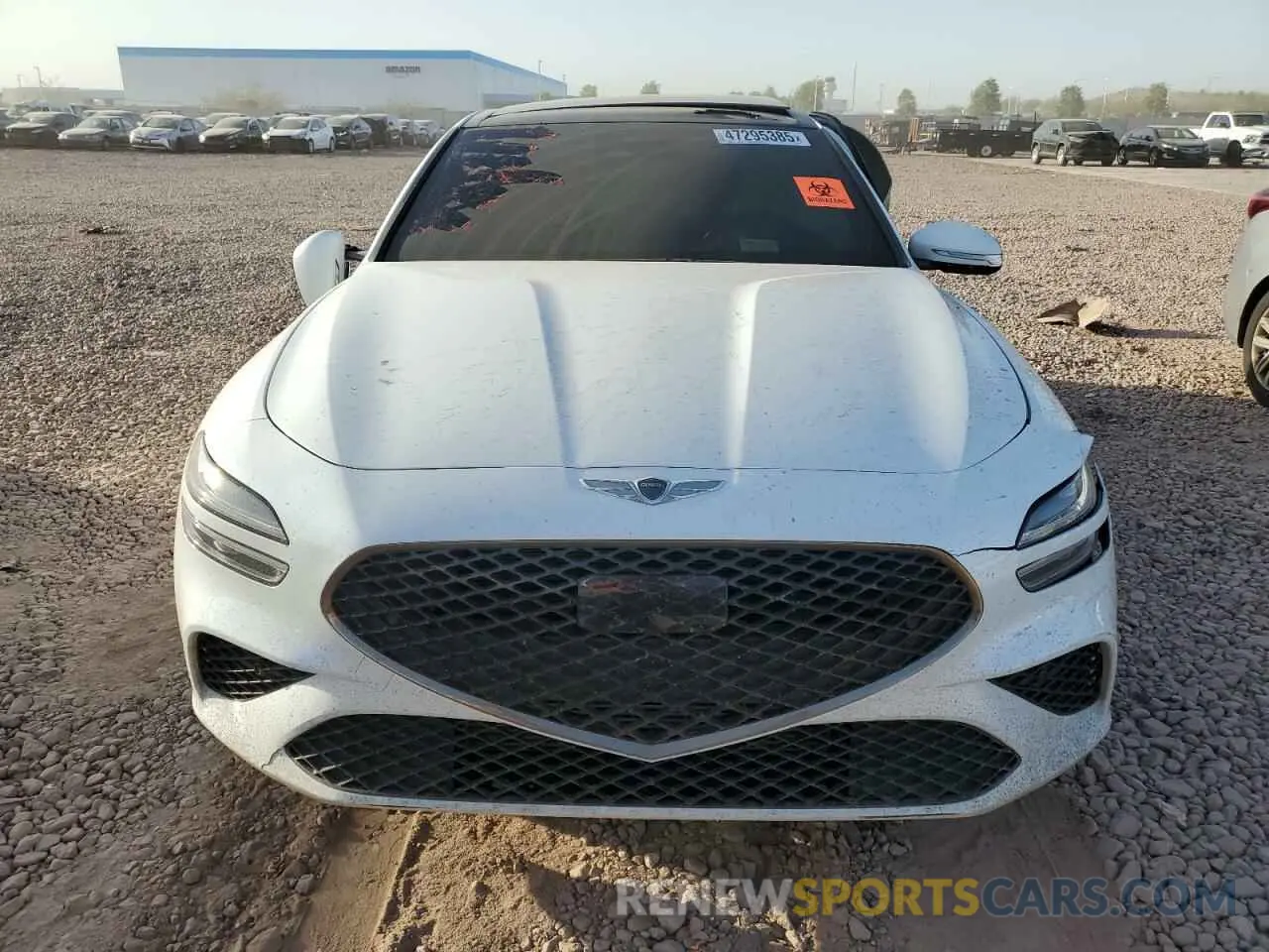 5 Photograph of a damaged car KMTG34TA8PU106895 GENESIS G70 BASE 2023