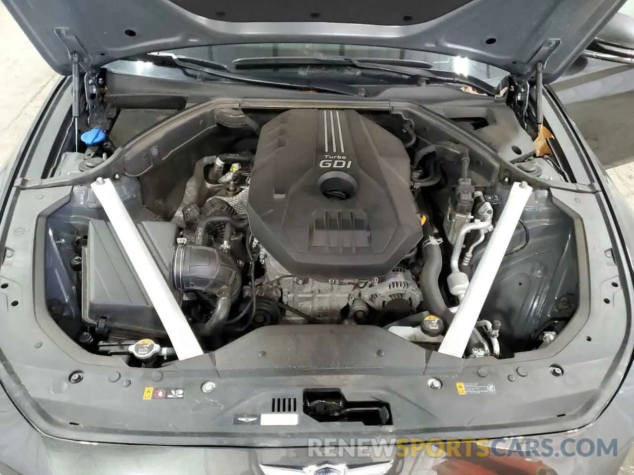 11 Photograph of a damaged car KMTG34TA9PU126959 GENESIS G70 BASE 2023