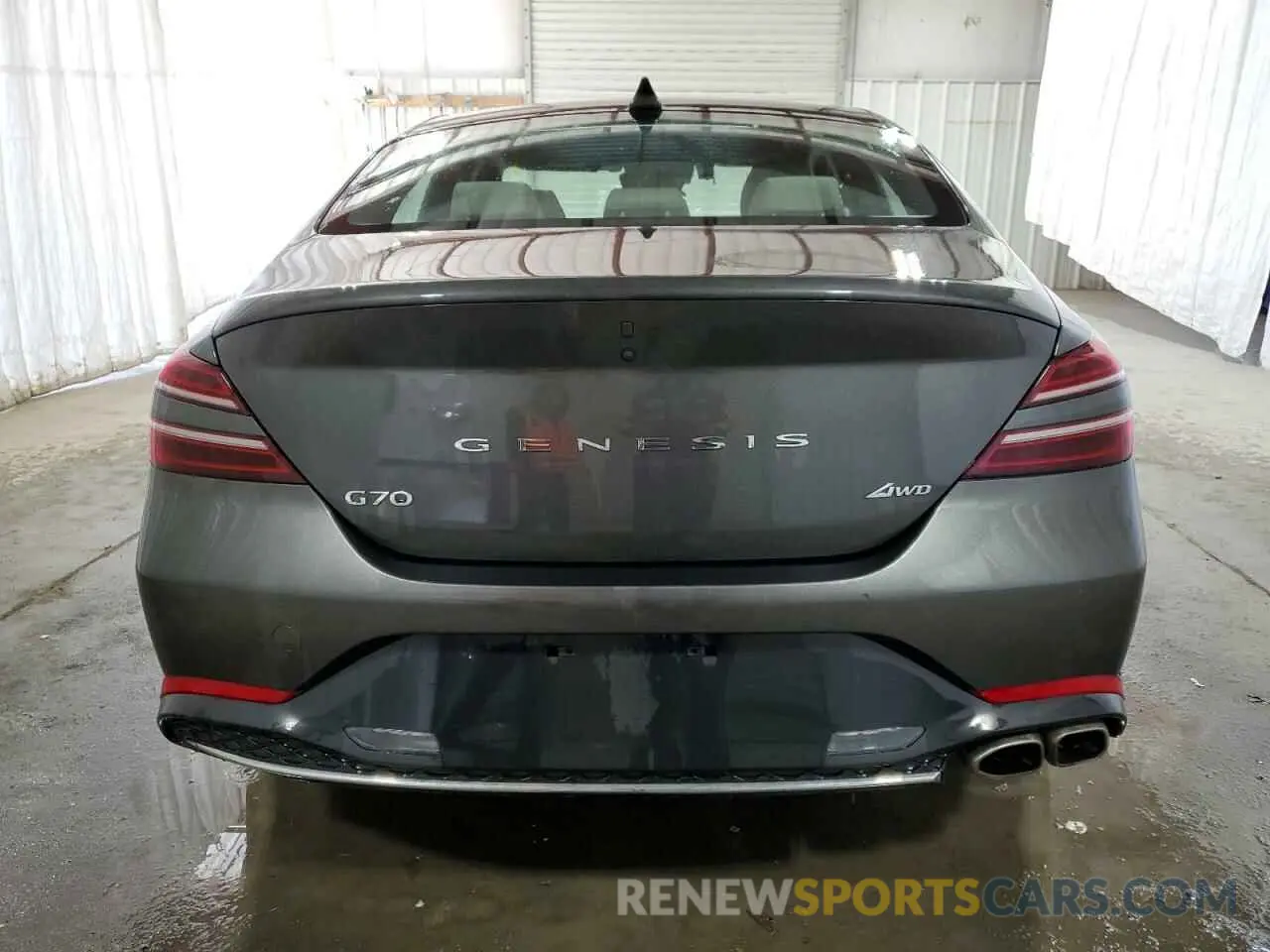 6 Photograph of a damaged car KMTG34TA9PU126959 GENESIS G70 BASE 2023