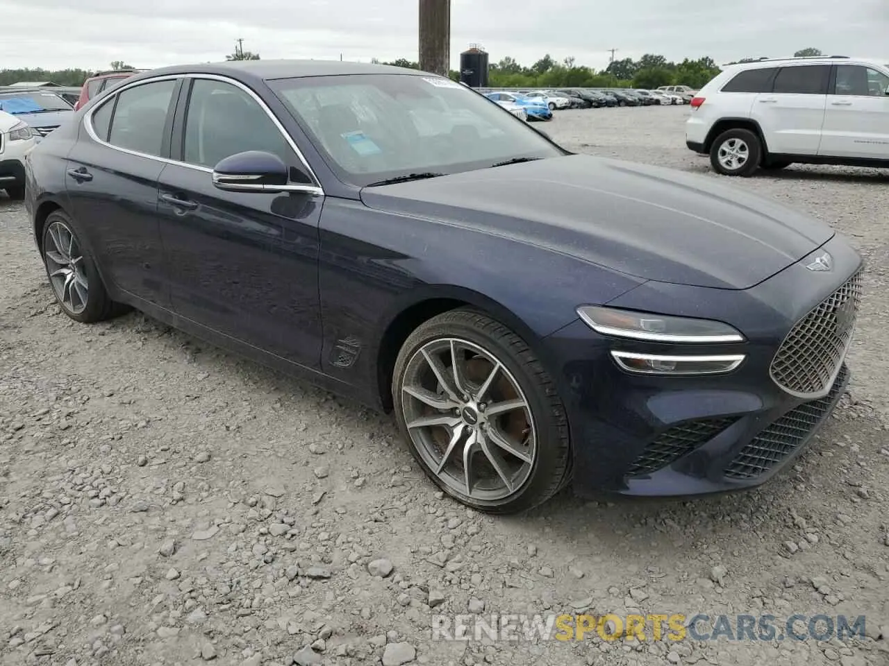 4 Photograph of a damaged car KMTG34TA9PU132471 GENESIS G70 BASE 2023