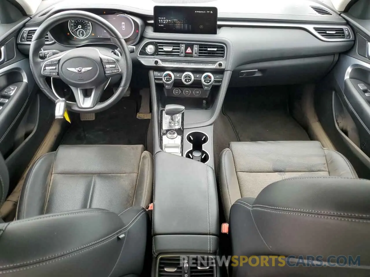8 Photograph of a damaged car KMTG34TA9PU132471 GENESIS G70 BASE 2023