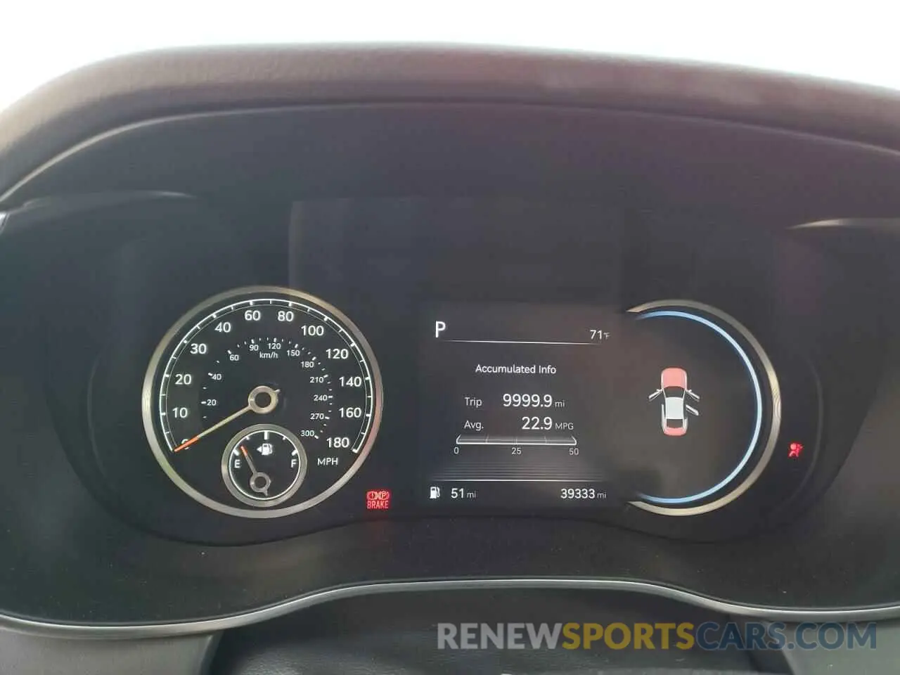 9 Photograph of a damaged car KMTG34TAXPU123732 GENESIS G70 BASE 2023