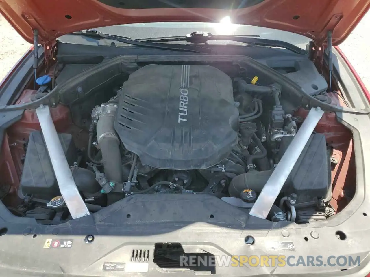 11 Photograph of a damaged car KMTG54TE0PU114499 GENESIS G70 BASE 2023